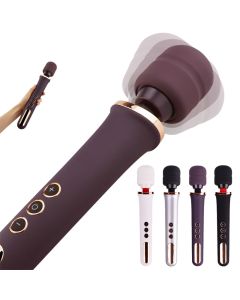 AV Wand masažer i vibrator za G tačku CRNI