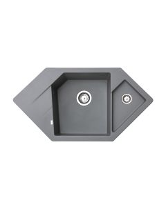 METALAC INKO Sudopera X Granitna Diamond 960×510 fi sifona 90/60 grafit - 372996
