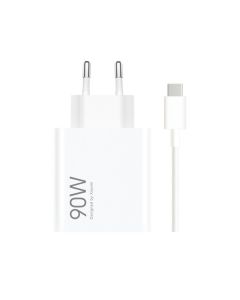 XIAOMI Punjač HyperCharge 90W Type A + kabl Type C, bela