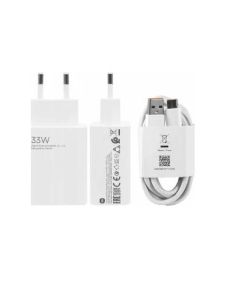 XIAOMI Punjač Mi 33W, Combo Type-A + kabl Type C, bela - 70204-1