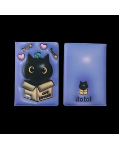 Itotal Notes 3D Crna mačka Blanko 96 lista