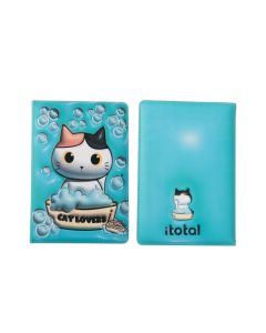 Itotal Notes 3D Narandzasta mačka Blanko 96 lista