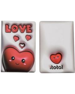 Itotal Notes 3D Follow your heart Blanko 96 lista