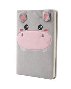 ITOTAL notes plišani A5 Nilski konj blanko 96 lista