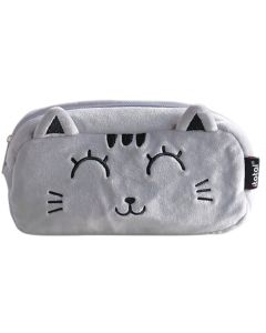 ITOTAL pernica plišana siva mačka