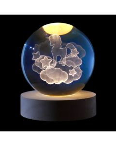 Itotal Kristalna lampa Jednorog