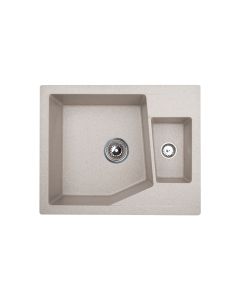 METALAC INKO Sudopera X Granitna Linea M 1.5D 620×500 fi sifona 90 bež - 192042