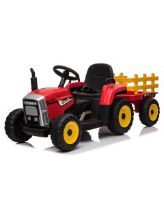 BBO Traktor na akumulator 12V, crvena - XMX611-RED