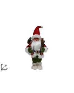 Novogodišnja figura Deda Mraz 60cm