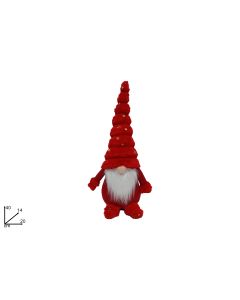 Novogodišnja figura patuljak 40cm