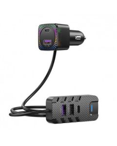 XO Auto punjač BCC13 MP3 USB Adapter 3u1, crna - 24735-1
