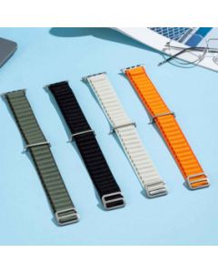 XO Narukvica za sat BT05B Alpine 42-49mm, oranž - 24755