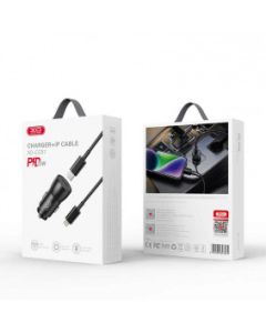 XO Auto punjač CC57 25W sa Iphone kablom - 24739
