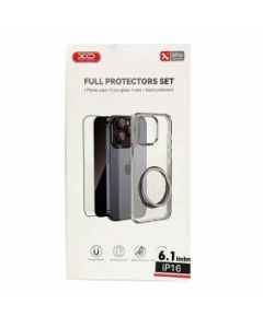 XO Zaštitni set (maska+Zaštitno staklo+zastita za kameru) za Iphone 16 plus - 25427-1