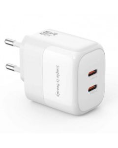 XO Adapter L140 35W GaN (2xType-C) - 24726