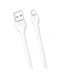 XO Kabl NB200 USB Lightning 2.1A 2M, bela - 21014-1