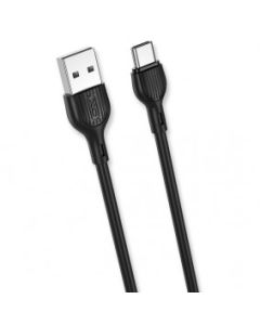 XO Kabl NB200 USB Type-C 2.1A 1M, crna - 21021