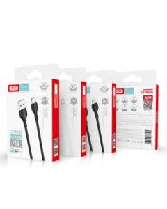 XO Kabl NB200 USB Lightning 2.1A 1M, crna - 21019-1-1