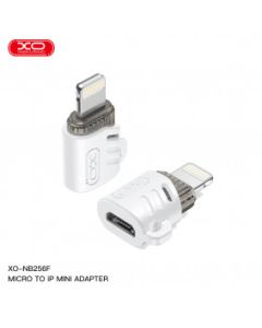XO Adapter NB256E Otg mini micro USB iphone, bela - 24702