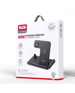 XO Punjač bežični WX033 4u1 za smart uređaje 15w, crna - 24730