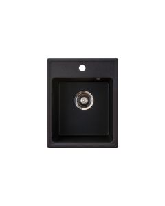 METALAC INKO Sudopera XGranitna Quadro 40 400x500 fi 90 sa sifonom crna - 152981