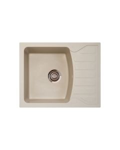 METALAC INKO Sudopera XGranitna Quadro M 620x500 fi 90 sa sifonom šampanj - 175429