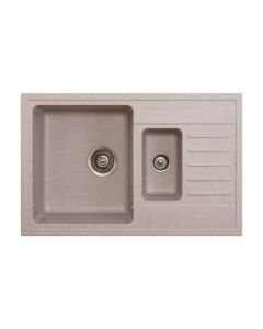 METALAC INKO Sudopera XGranitna Quadro Plus 1.5D 780x500 fi 90 sa sifonom bež - 158551