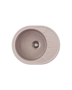 METALAC INKO Sudopera granitna xVenera M 620x500 fi 90 sa sifonom bež - 155197-1