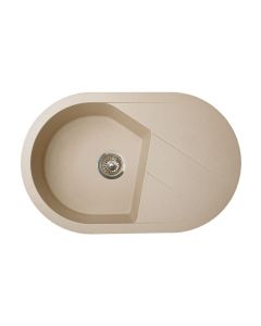 METALAC INKO Sudopera X Granitna Vesta Plus 780×500 fi sifona 90 šampanj - 190594-1