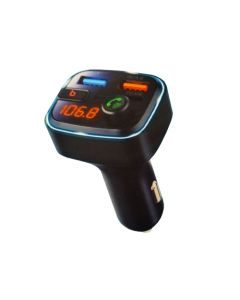 XWAVE BT20 Bluetooth FM transmiter sa LED svetlom, USB-C PD 30W + QC3.0
