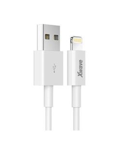 XWAVE Kabl USB Iphone 3A ALU, 1.2m, bela - 1280103
