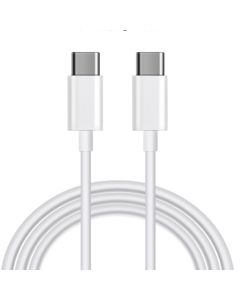 XWAVE USB kabl Type C na Type C, 5A, 1m, bela - 1280068
