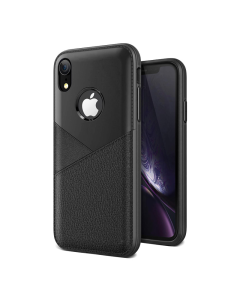 Maska za Samsung A9/ A920F/ A9s (2018) Y-Leather crna - 030238