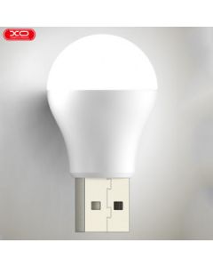 XO Sijalica Y1 USB, bela - 21082-1-1-1