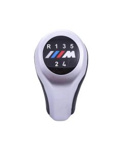 888 CAR ACCESSORIES BMW ručica menjača sa 5 brzina sa m logom silver mat-hrom - YCGK030-5