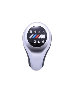 888 CAR ACCESSORIES BMW ručica menjača sa 6 brzina sa m logom silver mat-hrom - YCGK030-6