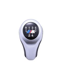 888 CAR ACCESSORIES BMW ručica menjača sa 5 brzina sa m logom silver mat-hrom - YCGK030A-5