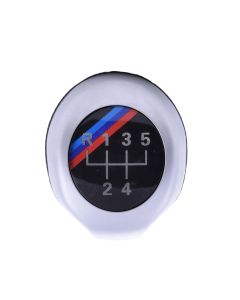 888 CAR ACCESSORIES BMW ručica menjača sa 5 brzina sa m logom silver mat-hrom - YCGK030B-5