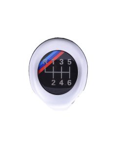 888 CAR ACCESSORIES BMW ručica menjača sa 6 brzina sa m logom silver mat-hrom - YCGK030B-6