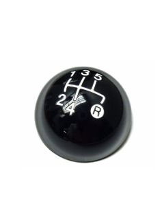 888 CAR ACCESSORIES Fiat 500 2007- ručica menjača 5 brzina crni poklopac - YCGK085B-5
