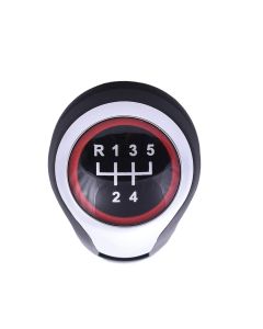 888 CAR ACCESSORIES Volkswagen Golf 5-Golf 6 ručica menjača 5 brzina sa crvenim krugom - YCGK109-5