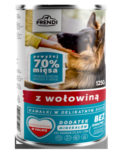 FRENDI Hrana za pse sa govedinom 1250g - 3012787