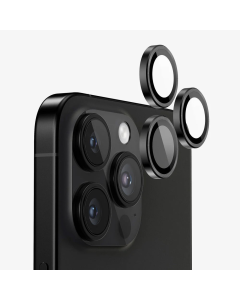 Zaštita za kameru za iPhone 16 Pro 6.3/iPhone 16 Pro Max 6.9 crna - 217077