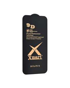 Zaštitno Staklo Tempered glass X mart 9D za iPhone 16 6.1 - 216887-1-1-1-1-1-1