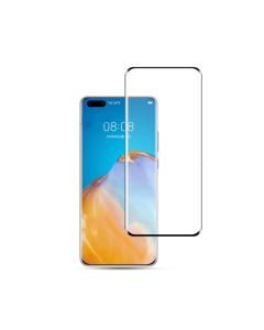 Zaštitno staklo za Huawei P40 Pro/ P40 Pro+ crno (zakrivljeno) (mini verzija) - 041146