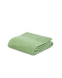 DEKOR DOM Frotir prekrivač ZIG ZAG GRANDE 200x210 - MINT