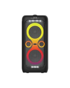 Bežični Bluetooth zvučnik sa dva mikrofona BKK K6501A, crna - ZV1005