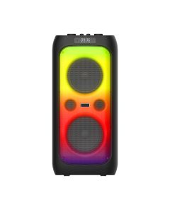 Bežični Bluetooth zvučnik sa dva mikrofona BKK K6505B, crna - ZV1010