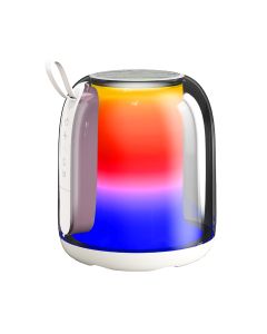 MOXOM Bežični Bluetooth zvučnik MX-SK75 RGB, krem - ZV1065