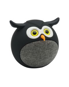 Bežični Bluetooth zvučnik TWS Sova, crna - ZV1076